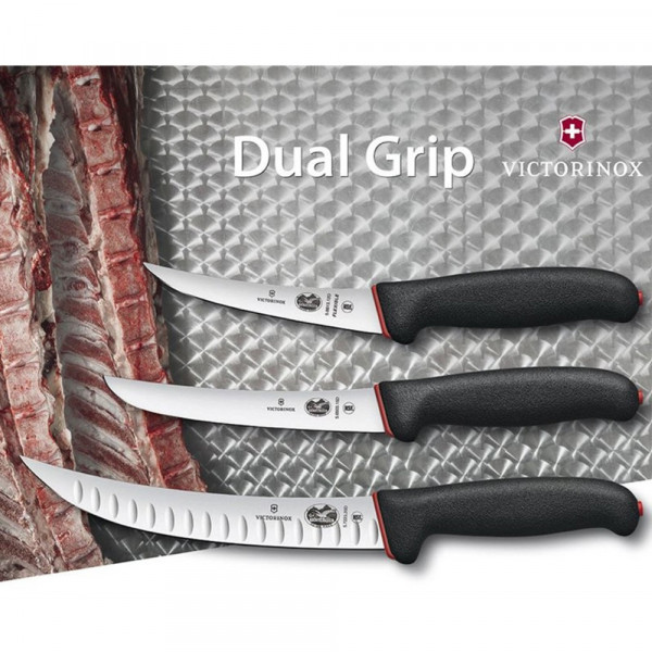Кухонний ніж Victorinox Dual Grip Boning Super Flexible 5.6663.12D
