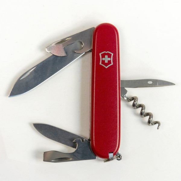 Складаний ніж Victorinox SPARTAN MAT червоний матовий лак 1.3603.M0007p