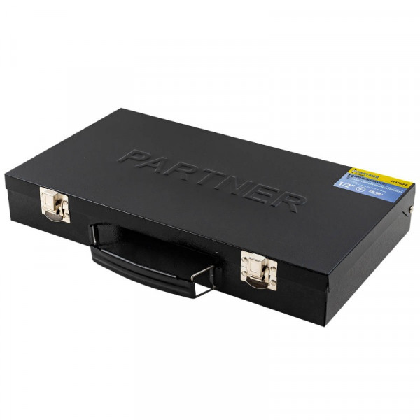 Набір головок ударних глибоких 14пр. 1/2" 6-гранні (11-15, 17-19, 21, 22, 24, 27, 30, 32мм) Partner PA-4141MPB