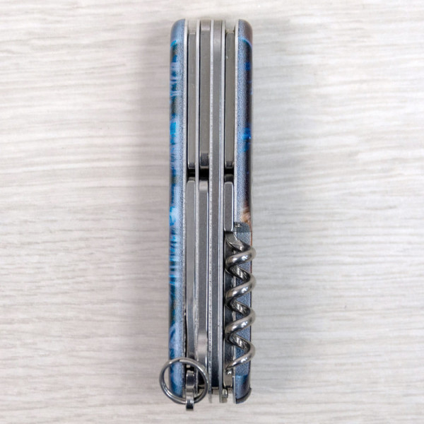 Складаний ніж Victorinox HUNTSMAN ANIMAL Вовк 1.3713.3.F1040pw
