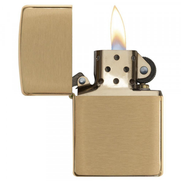 Запальничка Zippo (Зіппо) BRUSHED BRASS ARMOR 168