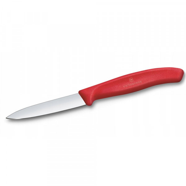 Набір ножів для чищення овочів Victorinox Swiss Classic 2 ножа 8см черв 6.7601.2C1