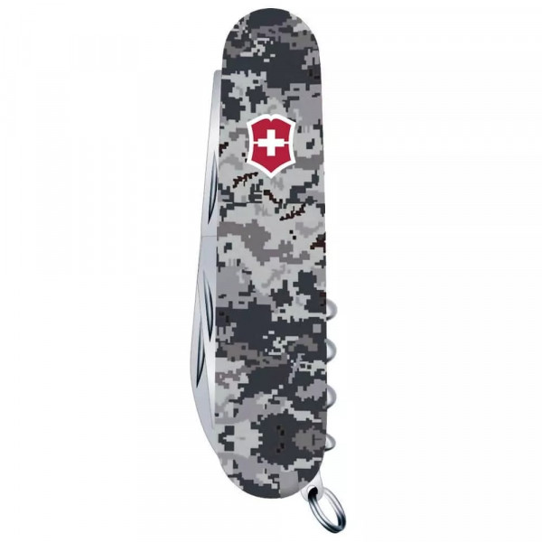 Багатофункціональний складаний ніж 91 мм Victorinox Huntsman Army 4 шари, 15 функцій Піксель синій з червоним Лого (1.3713.3_W3943p) Багатофункціональний складаний ніж 91 мм Victorinox Huntsman Army 4 шари, 15 функцій Піксель синій з червоним Лого (1.3713.3_W3943p)