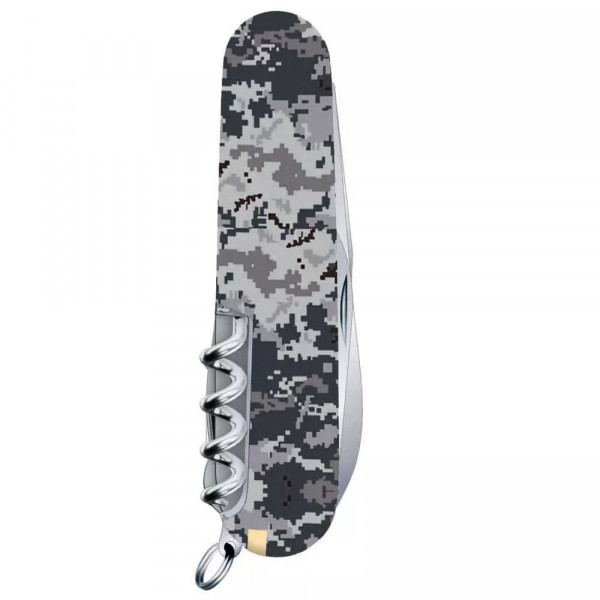Багатофункціональний складаний ніж 91 мм Victorinox Huntsman Army 4 шари, 15 функцій Піксель синій з червоним Лого (1.3713.3_W3943p) Багатофункціональний складаний ніж 91 мм Victorinox Huntsman Army 4 шари, 15 функцій Піксель синій з червоним Лого (1.3713.3_W3943p)