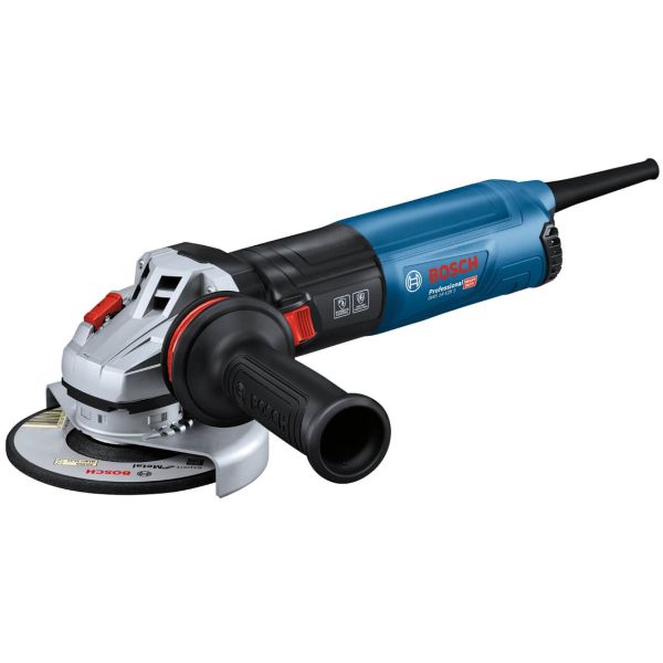 Кутова шліфмашина Bosch Professional GWS 14-125 S з регулюванням і антивібраційною рукояткою 06017D0100