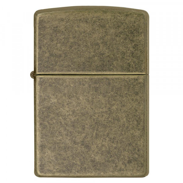 Запальничка Zippo (Зіппо) FLAT BTM ANTIQUE BRASS 201FB Запальничка Zippo (Зіппо) FLAT BTM ANTIQUE BRASS 201FB
