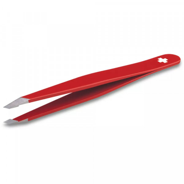 Пінцет для брів Victorinox Rubis Slanted скошений 96 мм Червоний (8.2088) Пінцет для брів Victorinox Rubis Slanted скошений 96 мм Червоний (8.2088)