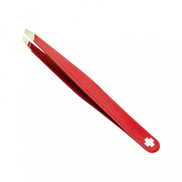 Пінцет для брів Victorinox Rubis Slanted скошений 96 мм Червоний (8.2088) Пінцет для брів Victorinox Rubis Slanted скошений 96 мм Червоний (8.2088)
