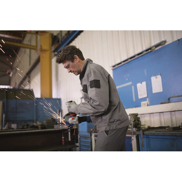 Кутова шліфмашина Bosch Professional GWS 14-125 S з регулюванням і антивібраційною рукояткою 06017D0100