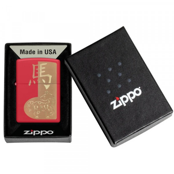 Запальничка Zippo (Зіппо) 2026 Year of the Horse 46931 Запальничка Zippo (Зіппо) 2026 Year of the Horse 46931