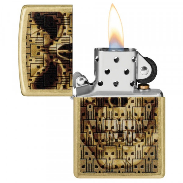 Запальничка Zippo (Зіппо) Skulls on Skulls 46937 Запальничка Zippo (Зіппо) Skulls on Skulls 46937