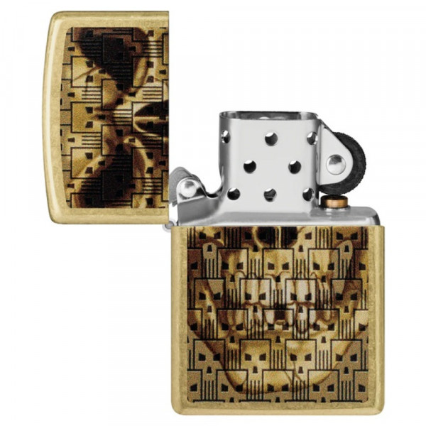 Запальничка Zippo (Зіппо) Skulls on Skulls 46937 Запальничка Zippo (Зіппо) Skulls on Skulls 46937
