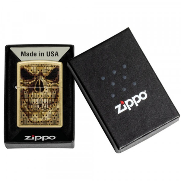 Запальничка Zippo (Зіппо) Skulls on Skulls 46937 Запальничка Zippo (Зіппо) Skulls on Skulls 46937