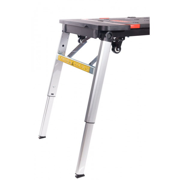 Верстат багатофункціональний, 7 в 1 (верстак-max нагр.150кг, візок-150кг, лісу-250кг, робоча платформа-108х45см, столярний козел, лежак, візок-платформ