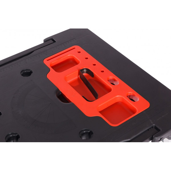 Верстат багатофункціональний, 7 в 1 (верстак-max нагр.150кг, візок-150кг, лісу-250кг, робоча платформа-108х45см, столярний козел, лежак, візок-платформ