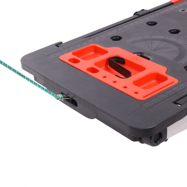 Верстат багатофункціональний, 7 в 1 (верстак-max нагр.150кг, візок-150кг, лісу-250кг, робоча платформа-108х45см, столярний козел, лежак, візок-платформ