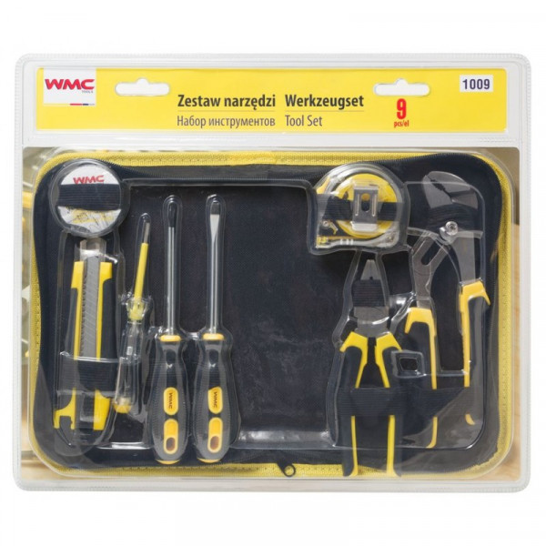Набір інструментів 9 предметів WMC TOOLS WT-1009