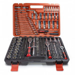 Набір інструментів 216пр. 1/4''3/8''1/2''(6гр.)(4-32мм) FORCEKRAFT FK-38841