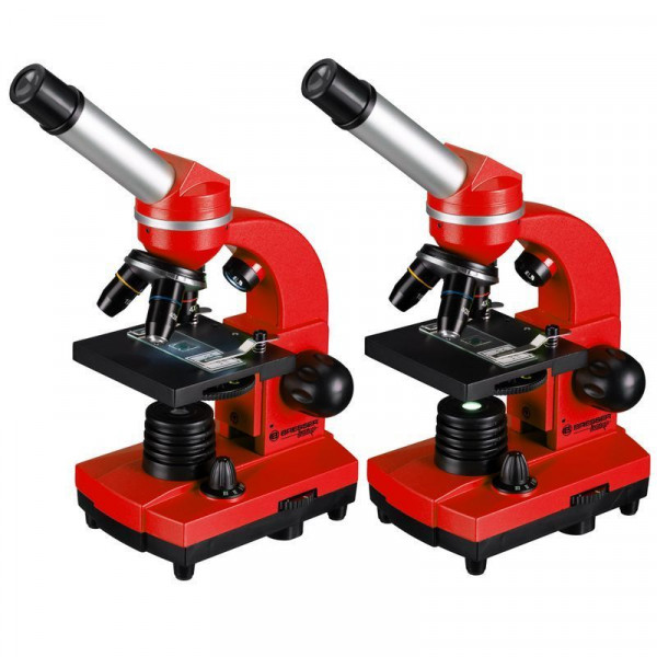 Мікроскоп Bresser Junior Biolux SEL 40x-1600x Red з адаптером для смартфона (8855600E8G000) (927061)