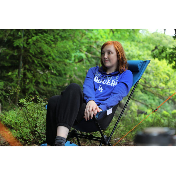 Стілець кемпінговий Vango Micro Tall Recline Chair Mykonos Blue (CHUMICRO0000001) (930848)