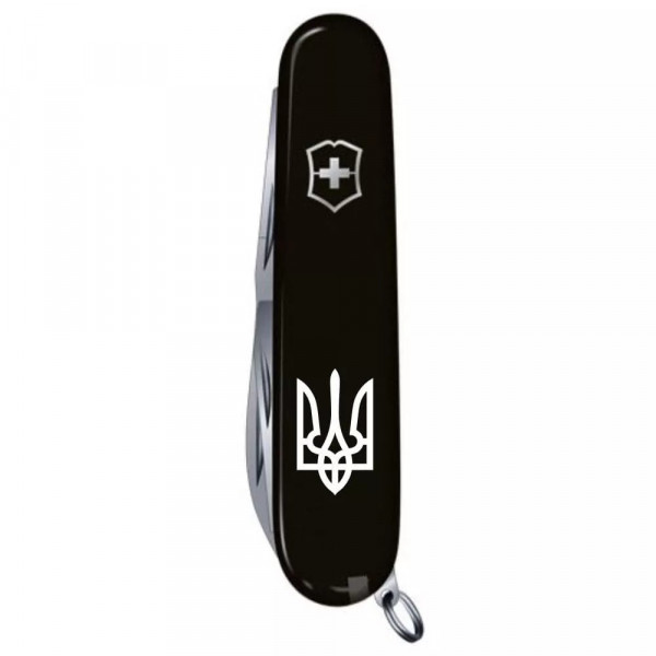Складной нож Victorinox Spartan Ukraine 91 мм 12 Трезубец белый (1.3603.3_T0010u)