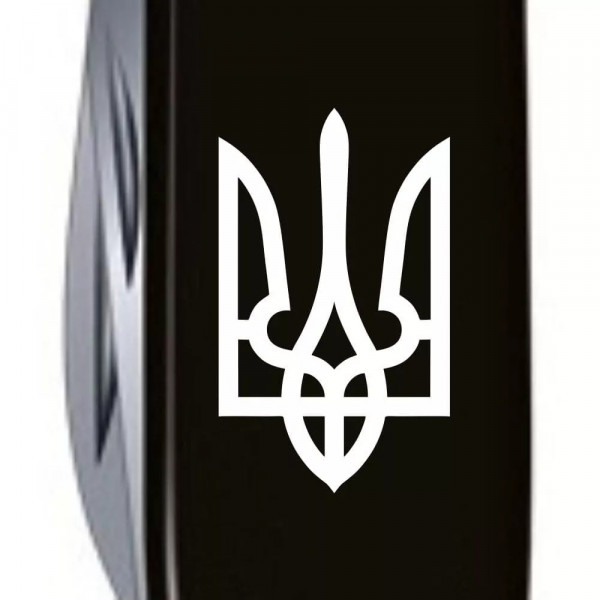 Складной нож Victorinox Spartan Ukraine 91 мм 12 Трезубец белый (1.3603.3_T0010u)