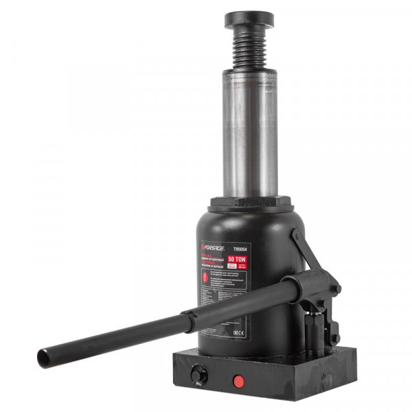 Домкрат пляшковий 50т із клапаном (h min 260мм, h max 415мм) Forsage F-T95004 Домкрат пляшковий 50т із клапаном (h min 260мм, h max 415мм) Forsage F-T95004