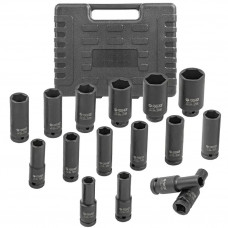 Набір головок ударних глибоких 16пр. 1/2" (10-32 мм) Forsage F-4169-5MPB