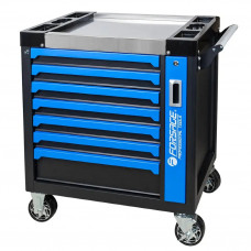 Візок інструментальний 7-поличний з додатковою боковою секцією Forsage F-55301