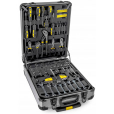 Набір інструментів 186 предметів 1/4'', 1/2''(6-гр.) (4-30мм) ''Дорожній кейс'' WMC186-3