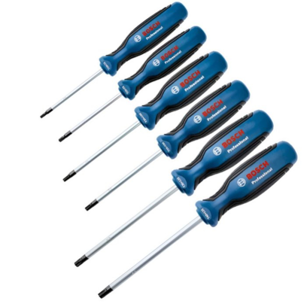 Набір викруток Torx Bosch Professional, 6 шт 1600A01V09