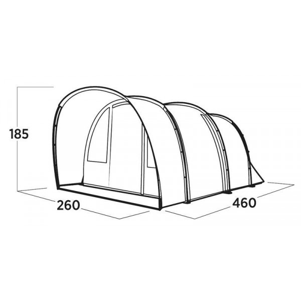 Намет чотиримісний Easy Camp Skarvan 4 (120496) (931572)