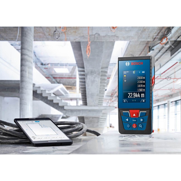 Лазерний далекомір Bosch Professional GLM 100-25 C з чохлом 0601072Y00