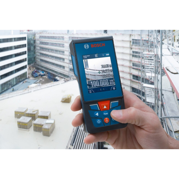 Лазерний далекомір Bosch Professional GLM 100-25 C з чохлом 0601072Y00