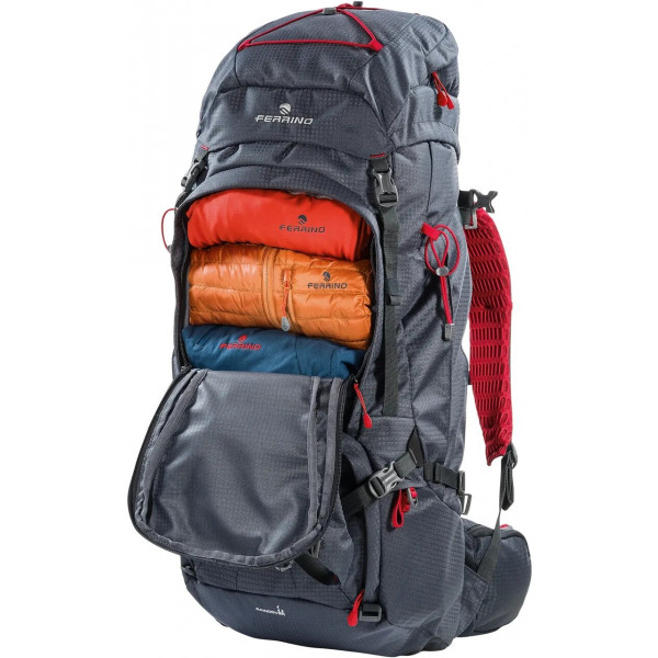 Рюкзак туристичний Ferrino Overland 65+10L Dark Grey (75671HCC) (926459)