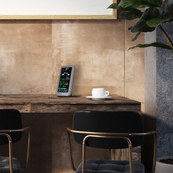 Метеостанція Bresser RC Neomeo V Silver (7006511) 932128