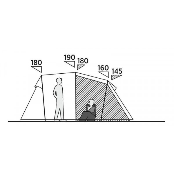 Намет п'ятимісний Easy Camp Hidra 5 (120491) (931553)
