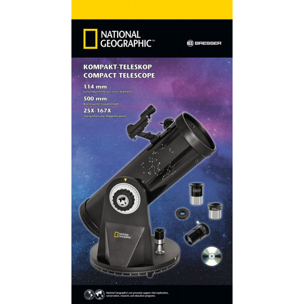 Телескоп National Geographic 114/500 Compact (9065000) (920043)