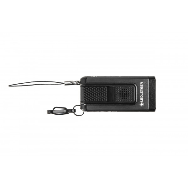 Ліхтар-брелок LedLenser K6R Gray Safety із звуковою сигналізацією, заряджається, 400/200/20 502580