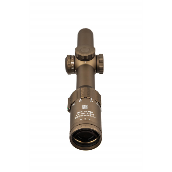 Приціл оптичний SIG Optics TANGO6T 1-6X24MM, 30MM, FFP, 556-762 HORSESHOE ILLUM, 0.2 MRAD, FDE SOT61231 Приціл оптичний SIG Optics TANGO6T 1-6X24MM, 30MM, FFP, 556-762 HORSESHOE ILLUM, 0.2 MRAD, FDE SOT61231