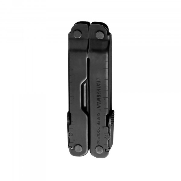 Мультиінструмент Leatherman Super Tool 300 Black, нейлоновий чохол MOLLE (чорний) (831151)