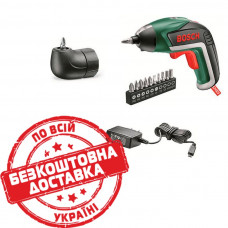 Акумуляторна викрутка Bosch IXO в футлярі з кутовою насадкою та з/п 06039A8021