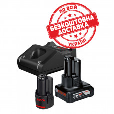 Акумулятори для електроінструментів Bosch GBA 12V 2.0 Ah та GBA 12V 4.0 Ah із з/п GAL 12V-40 1600A01NC9