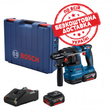 Акумуляторний перфоратор Bosch GBH 185-LI Professional з 2 акб GBA 18V 4.0Ah, з/п GAL 18V-40 у чемодані 0611924021