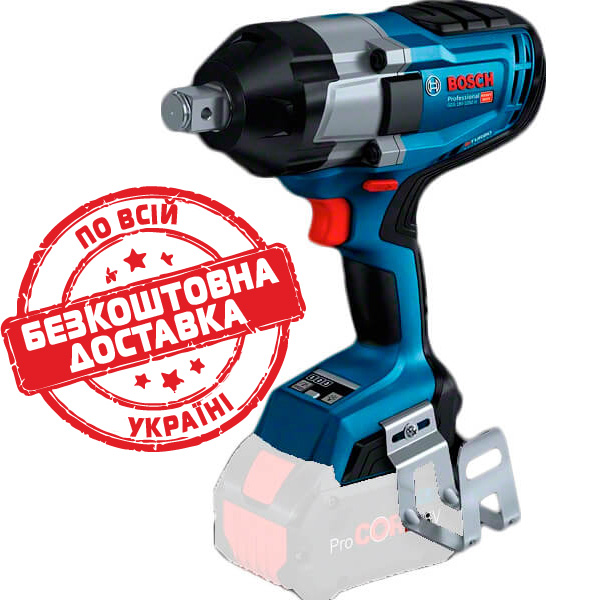 Акумуляторний ударний гайковерт Bosch Professional GDS 18V-1050 H без акб та з/п 06019J8500