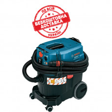 Універсальний пилосос Bosch Professional GAS 35 L AFC із набором насадок для підлоги та щілинною насадкою 06019C3200