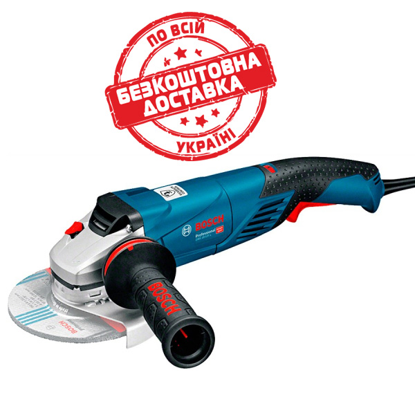 Кутова шліфмашина Bosch Professional GWS 18-125 SL з регулюванням 06017A3200
