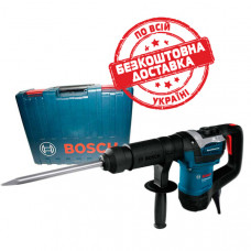 Відбійний молоток Bosch Professional GSH 501 SDS-Max в чемодані з пикоподібним зубилом 0611337020