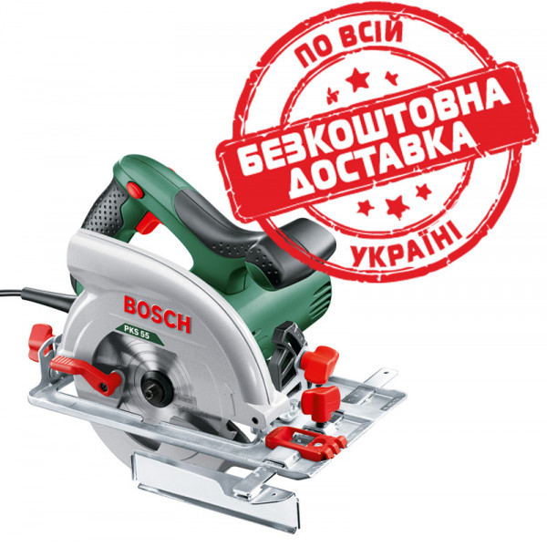 Пила дискова Bosch PKS 55 0603500020