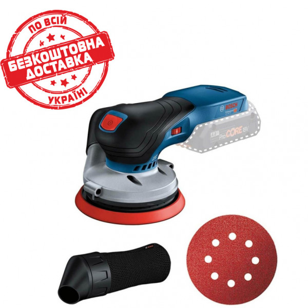 Ексцентрикова шліфмашина акумуляторна Bosch Professional GEX 18V-125, без акб 0601372201